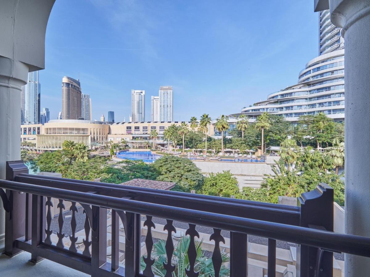 Burj Khalifa Partial View Peak Living Luxury 2Br Souk Al-Bahar Beside Dubai Mall-Golden Homes 외부 사진