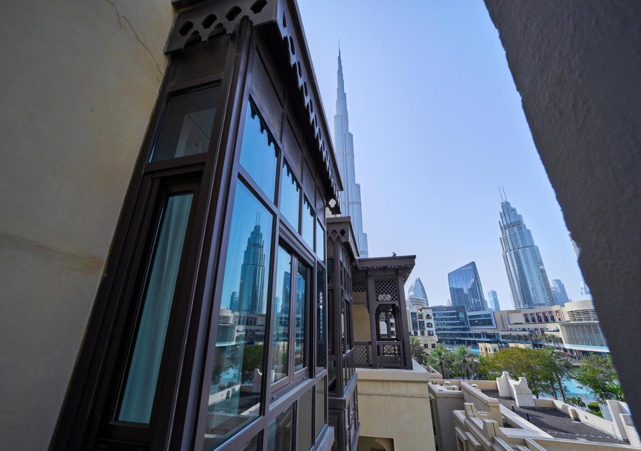 Burj Khalifa Partial View Peak Living Luxury 2Br Souk Al-Bahar Beside Dubai Mall-Golden Homes 외부 사진