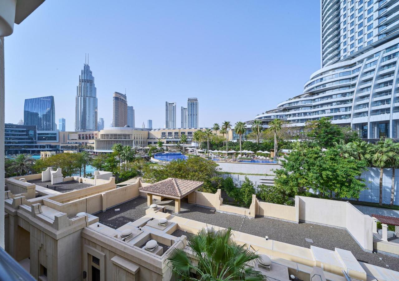 Burj Khalifa Partial View Peak Living Luxury 2Br Souk Al-Bahar Beside Dubai Mall-Golden Homes 외부 사진